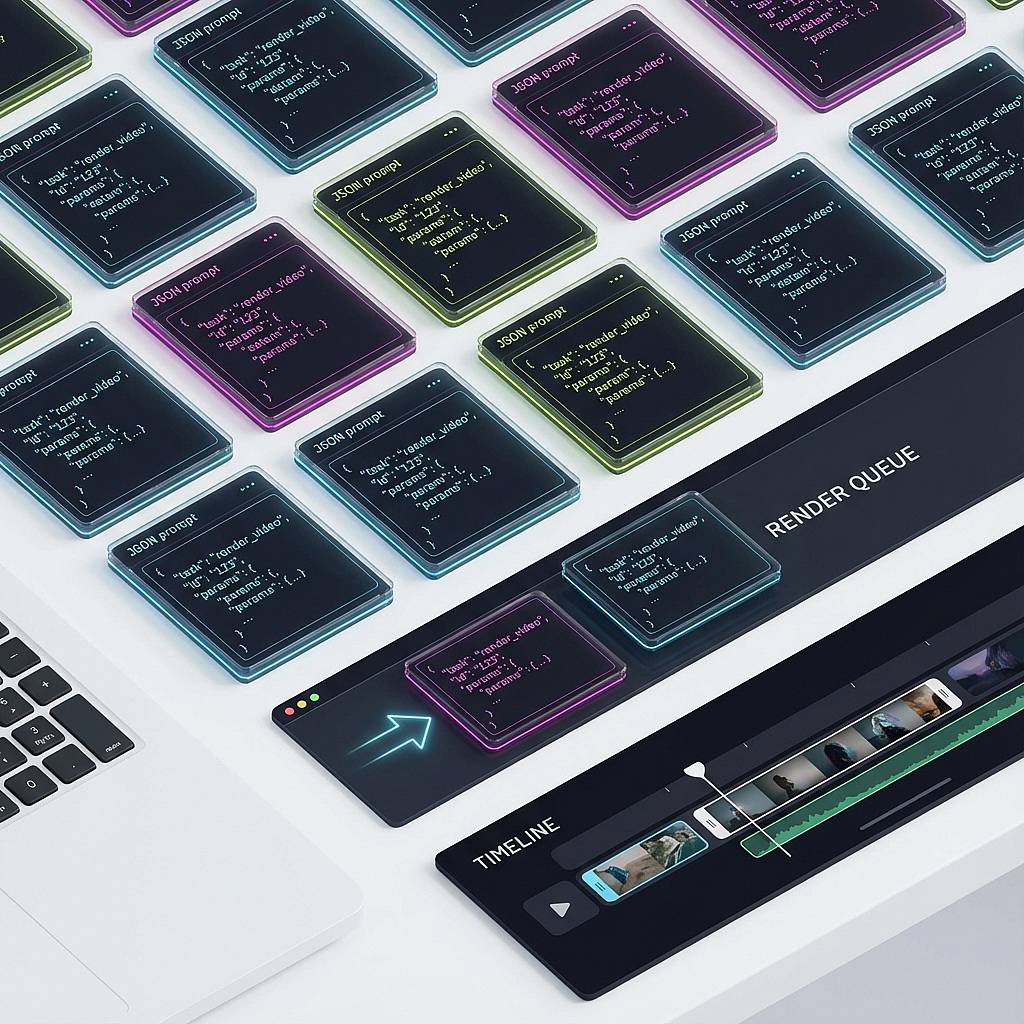 JSON structured video generation